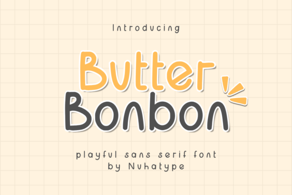 Butter Bonbon: A Minimalist Font for Strategic Design and Creative Expression