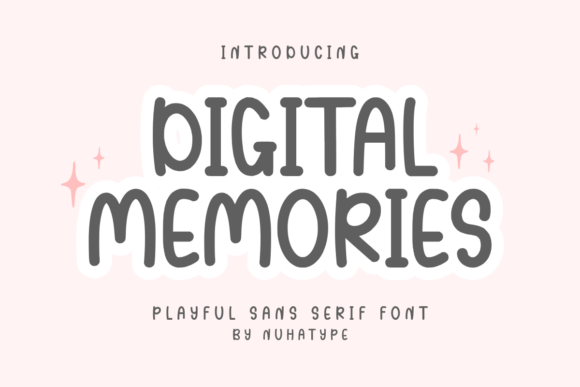 Digital Memories: A Minimalist Font for Creative Expression