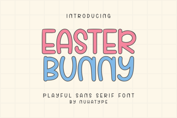 Easter Bunny: A Simple, Stylish Font for Everyday Creativity