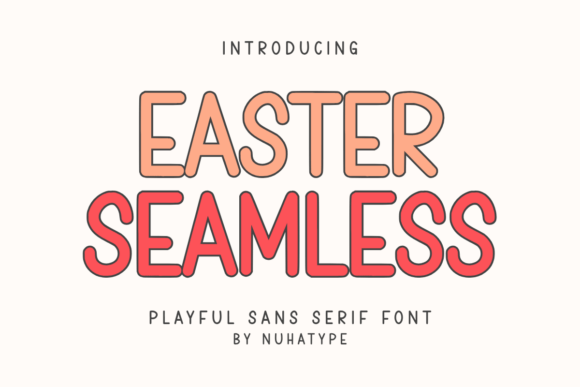 Easter Seamless: A Minimalist Font for Elegant Workflow Integration