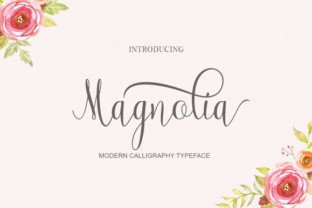 Magnolia: A Handwritten Font for Elegant Design