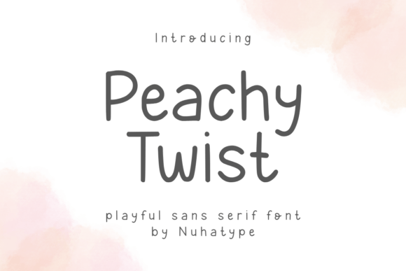 Peachy Twist: The Art of Minimalist Elegance in Design