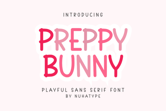 Preppy Bunny: The Elegant Simplicity of Handwritten Style