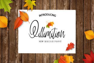 Qillimition: A Versatile Brush Font for Modern Design