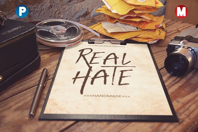 Real Hate: A Bold New Typeface for Modern Designers