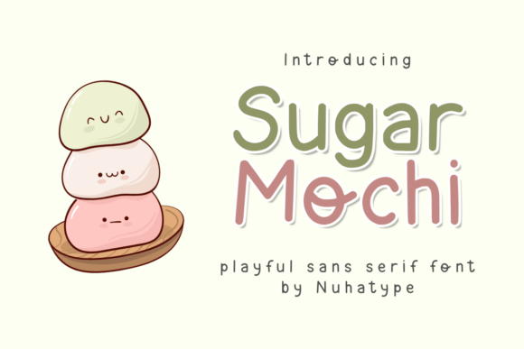 Sugar Mochi: A Minimalist Font for Streamlined Design Workflows