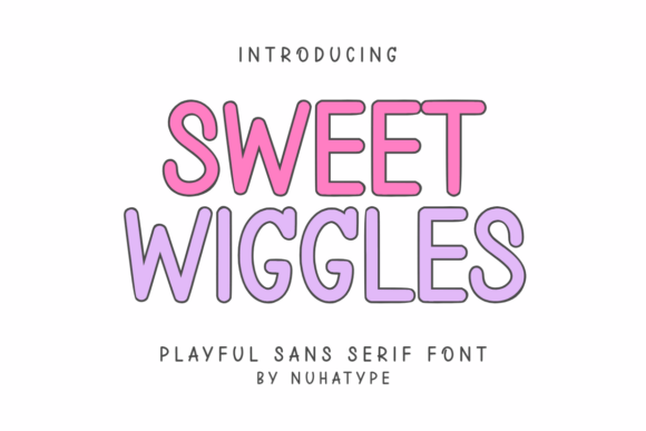 Sweet Wiggles: Elegant Simplicity in Typography