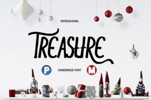 Treasure: A Playful Typeface for Creative Expression
