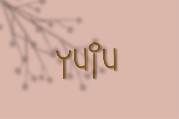 Yuju: A Bold Handwriting Script for Creative Expression